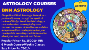 Bhrigu Nandi Nadi Astrology Course