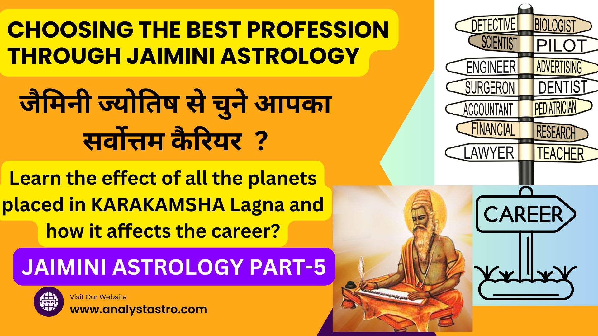 Jaimini Astrology and Career
